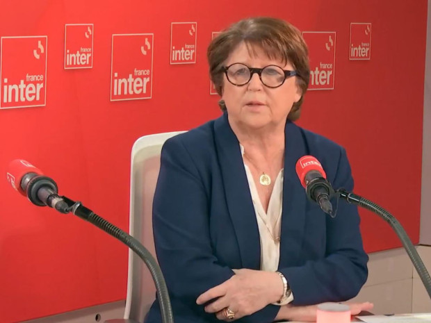 Martine Aubry, le 12 mars 2025, sur France Inter