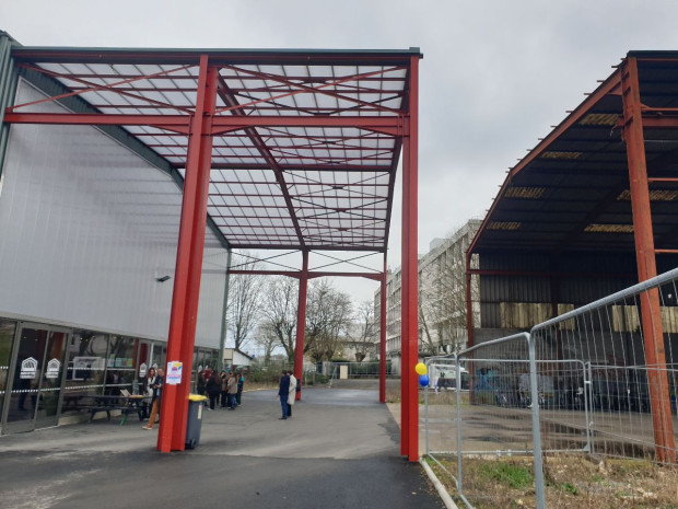 Ouverture dans la halle d'origine - Manufacture tourangelle