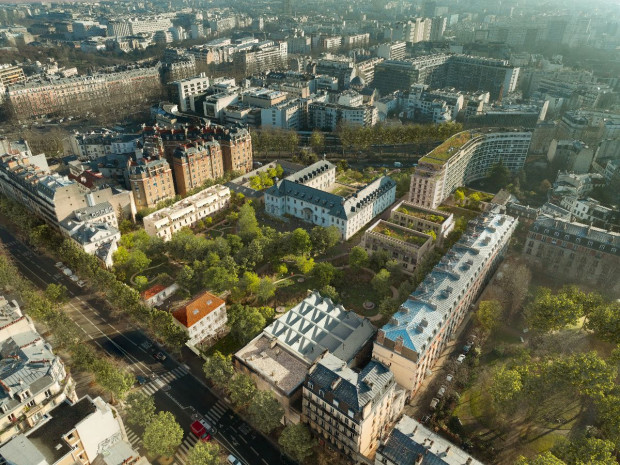 Paris ancien hôpital de la Rochefoucauld