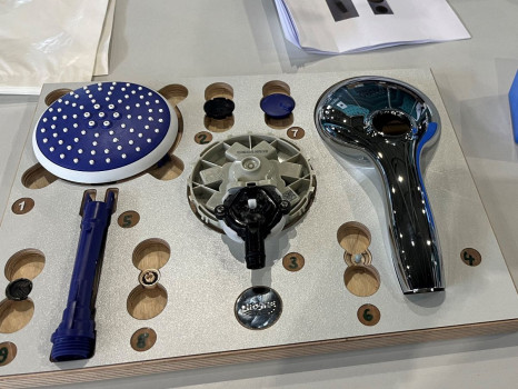 Kit de montage d\'une douchette Grohe sur les Worldskills 2024