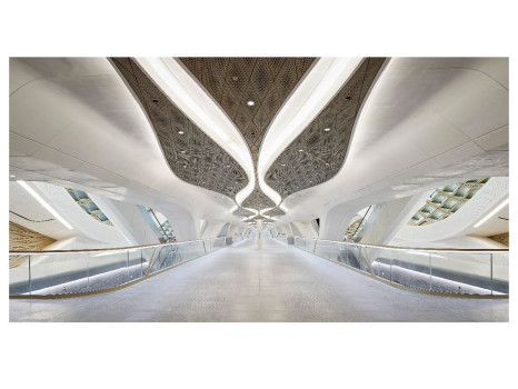 Zaha Hadid Architects station métro King Abdullah Financial District Arabie Saoudite