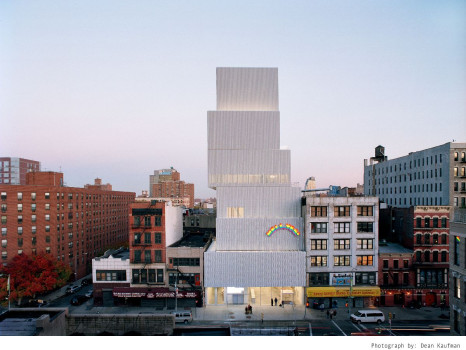 Nouveau musée d\'art contemporain New York Sanaa