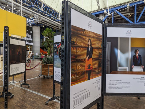 Exposition "Ingénieures, un métier au féminin", Cité des sciences et de l\'industrie 